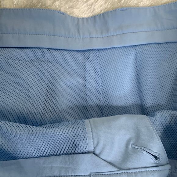 F&G Tech Light Blue Golf Shorts Sz 38 - Picture 3 of 9